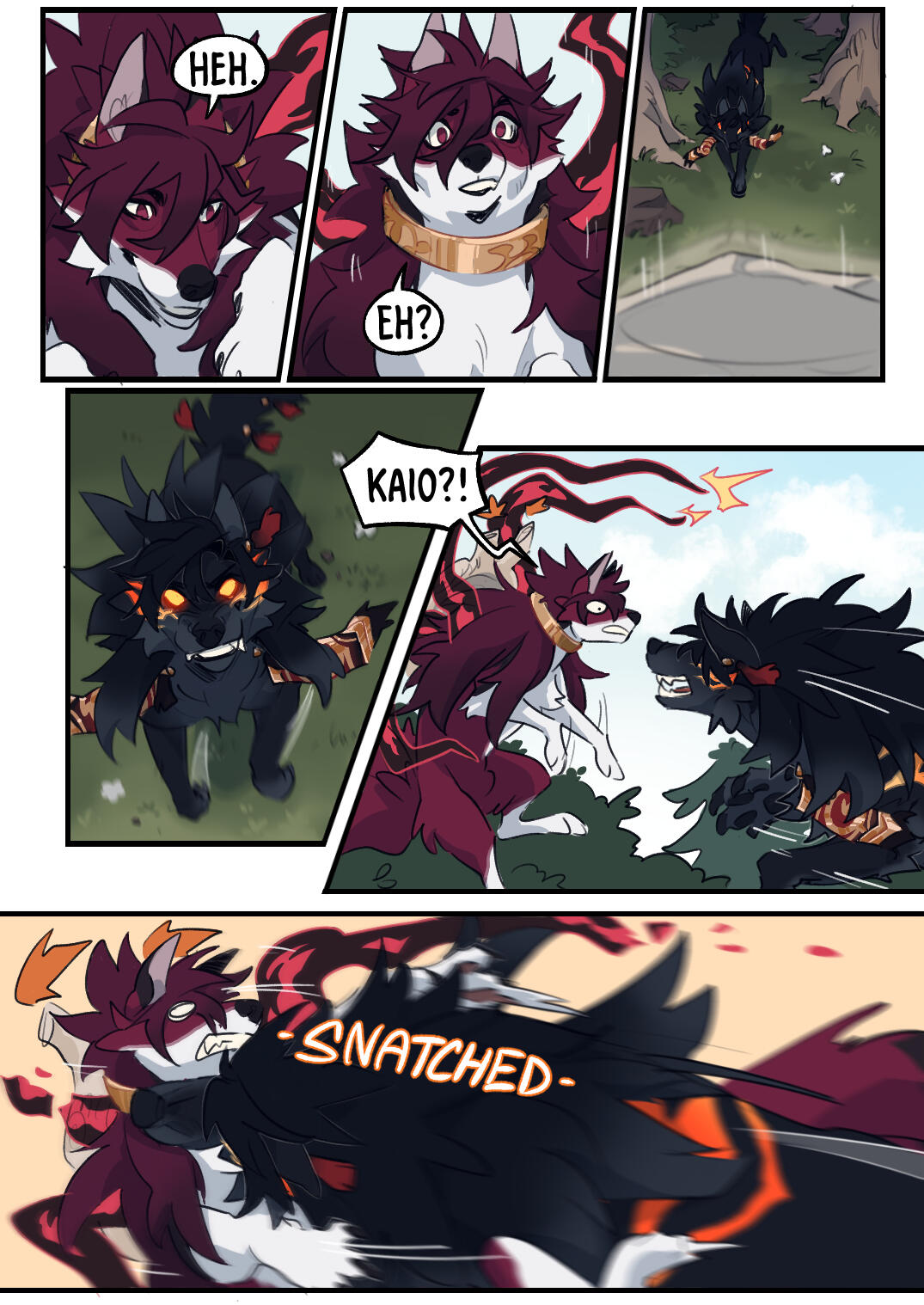 Untitled Page 7 of Dragon's Thread comic